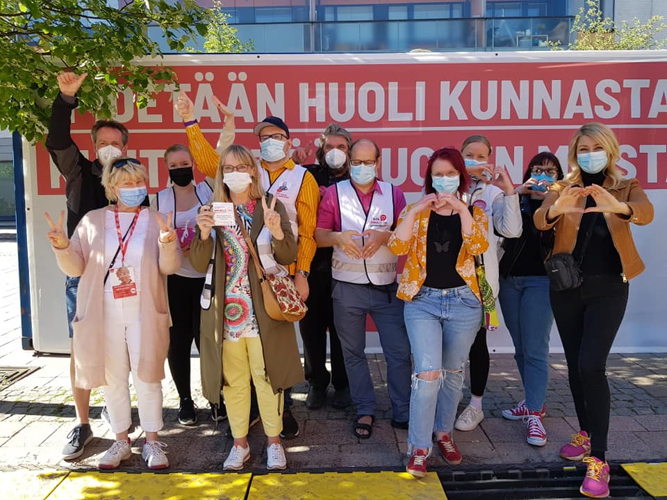 Kuntavaalikampanjan loppukiri