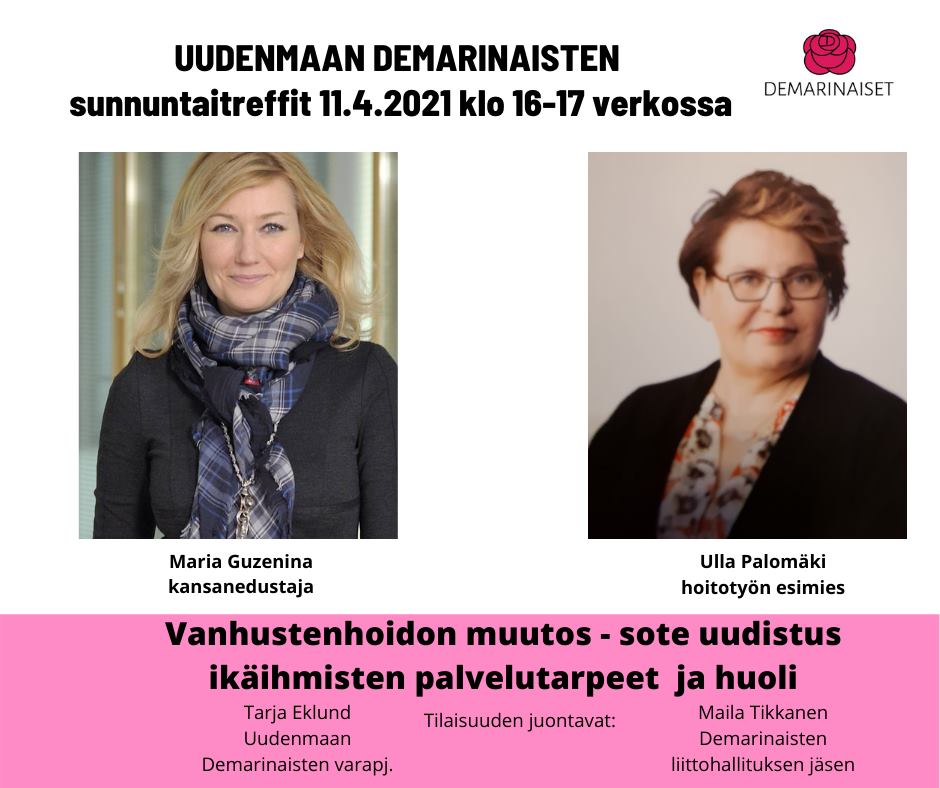 Ikäihmisten palvelutarpeet ja huoli – keskustelutilaisuus verkossa
