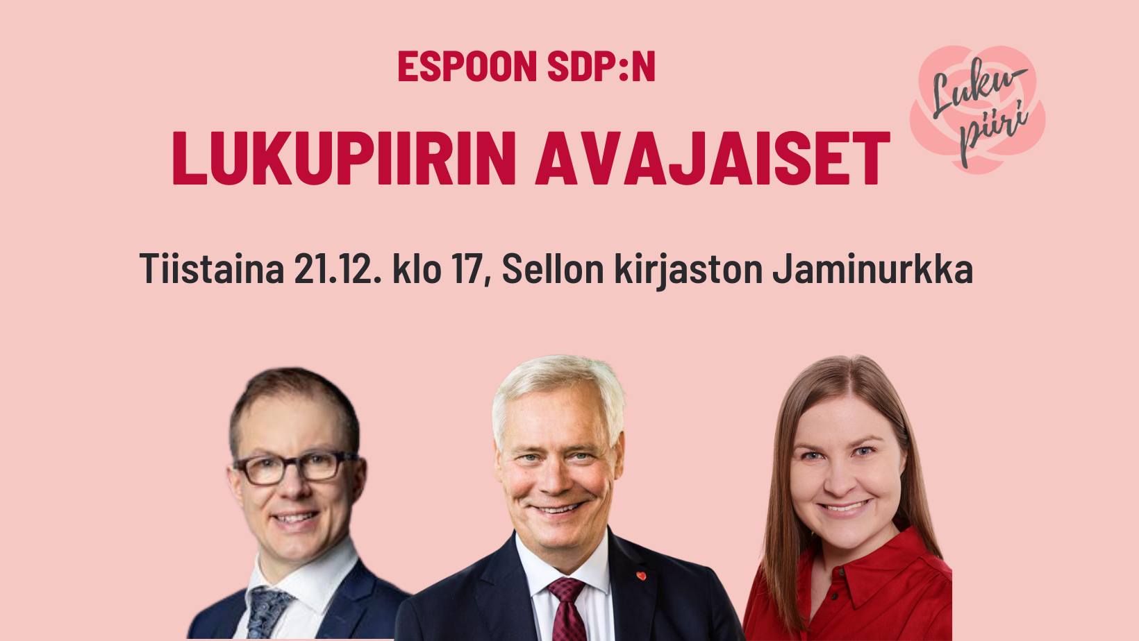 Lukupiirin avajaiset