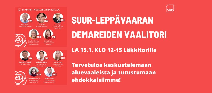 Vaalitori Läkkitorilla!