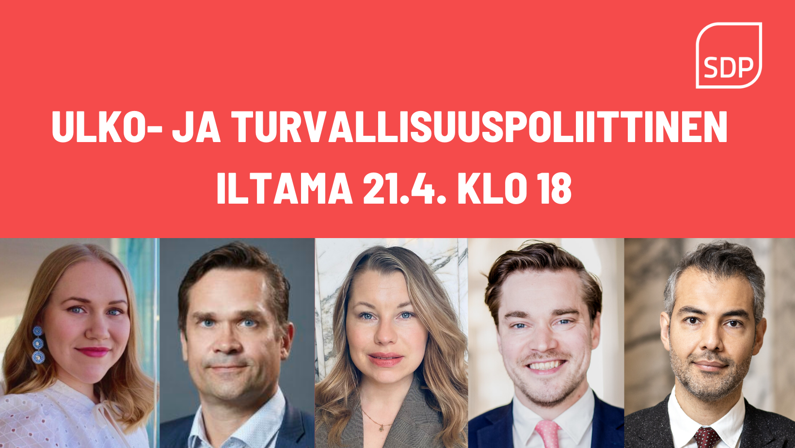 Ulko- ja turvallisuuspoliittinen iltama