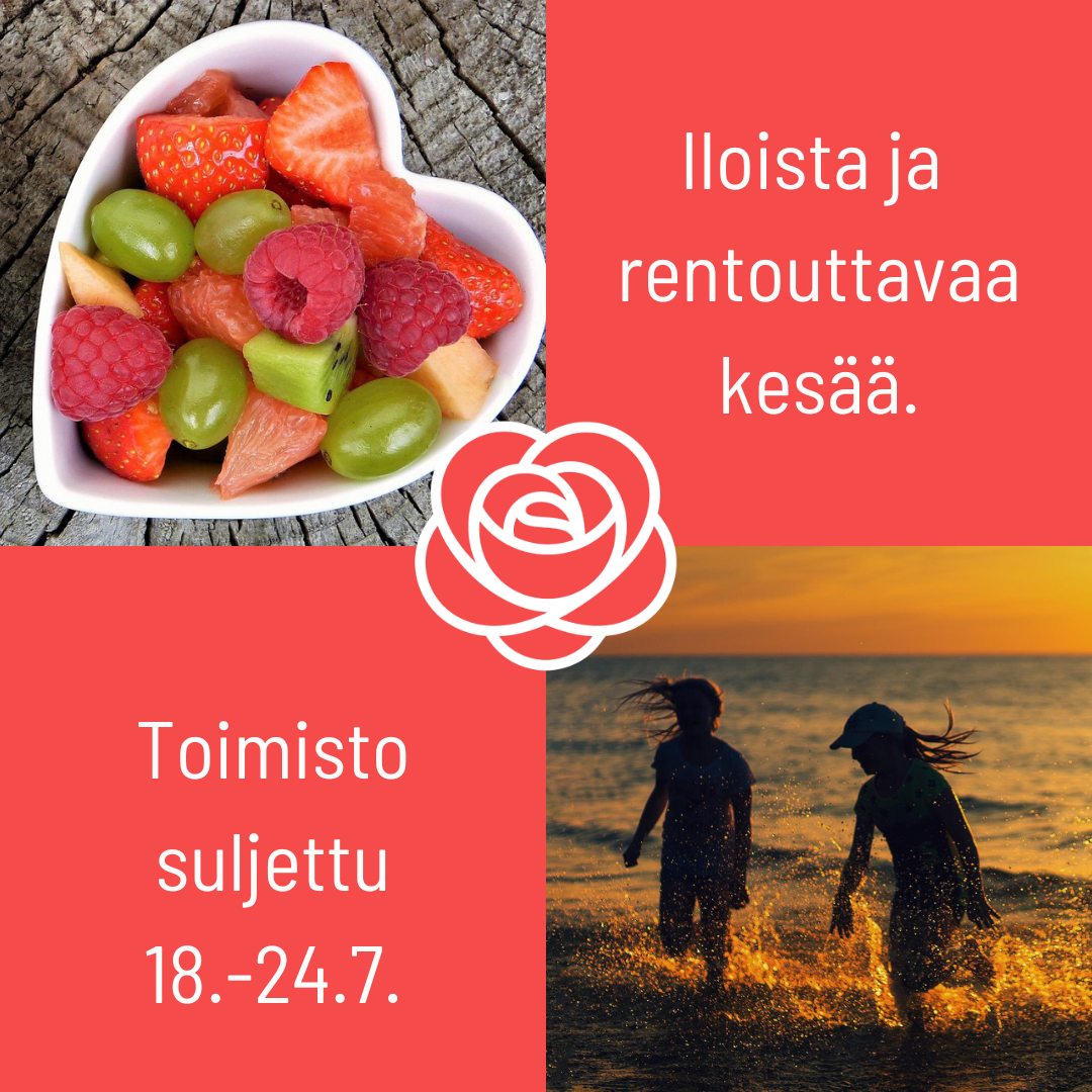 Toimisto suljettu 18.-24.7.