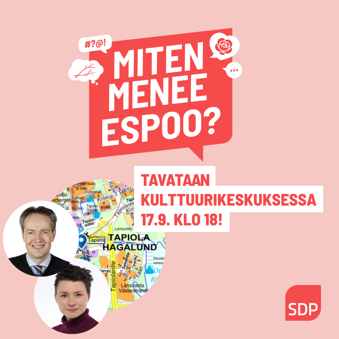 Mitä kuuluu Espoo?-kiertue Tapiolassa
