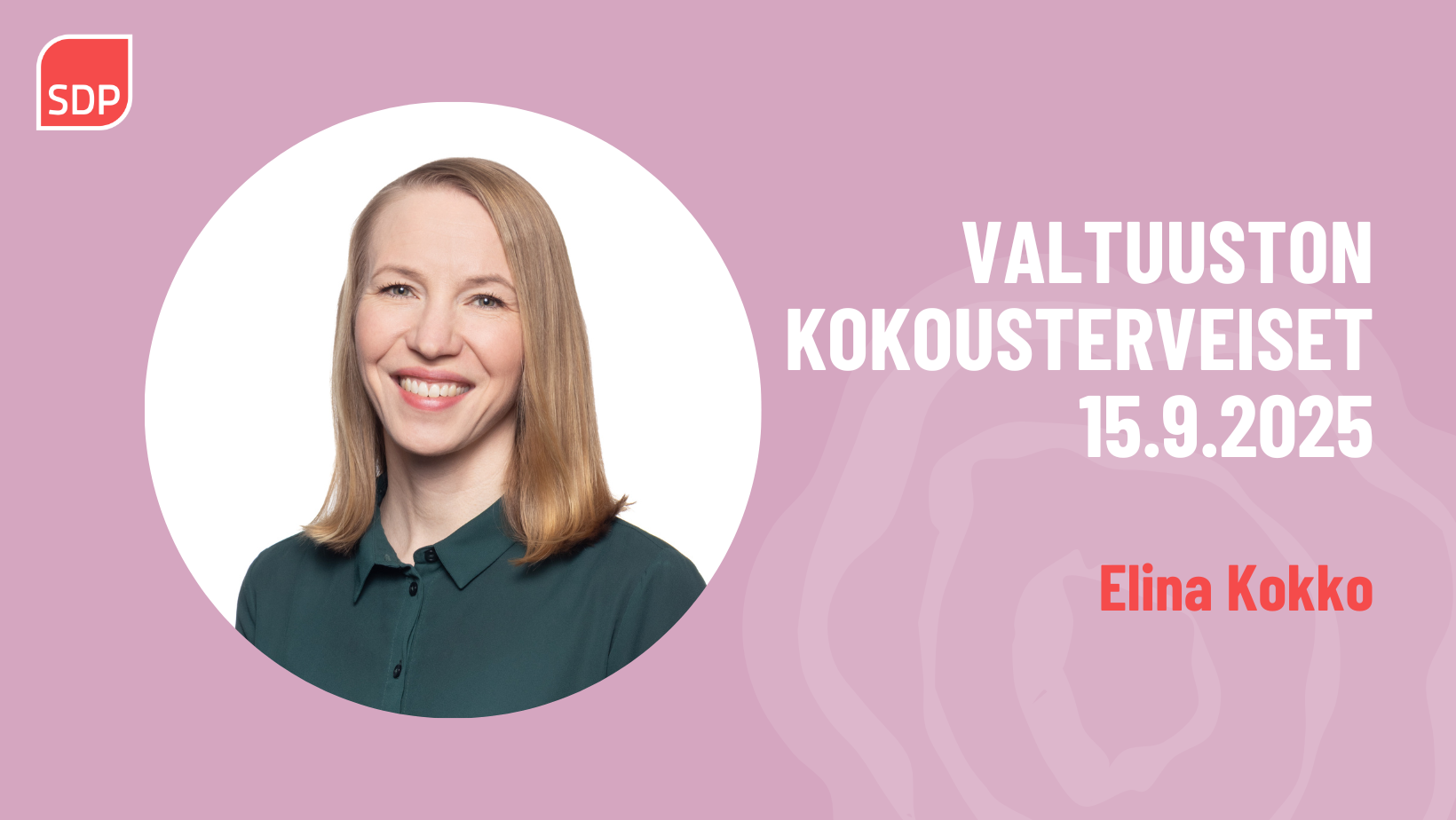 Valtuuston kokousterveiset 15.9.2025