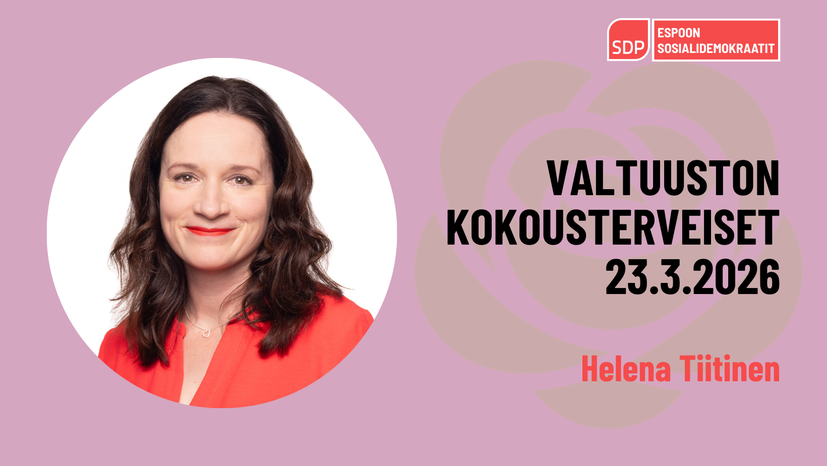 Valtuuston kokousterveiset 23.3.2026